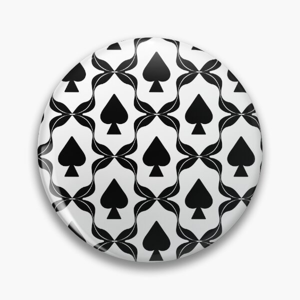 Item preview, Pattern with classic symbols of playing cards - spades designed and sold by AusraB.