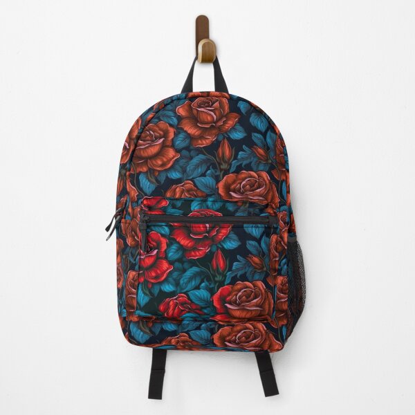 Item preview, Vibrant Red Rose Garden designed and sold by ajollycreation.