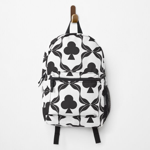 Item preview, Pattern with classic symbols of playing cards - clubs designed and sold by AusraB.
