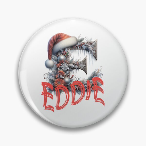 Item preview, Name Eddie. My name is Eddie. Winter initial. designed and sold by MagelliShop.