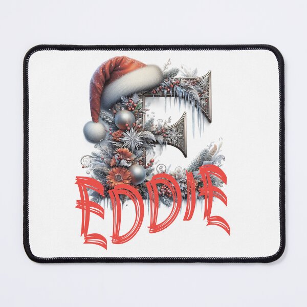 Item preview, Name Eddie. My name is Eddie. Winter initial. designed and sold by MagelliShop.