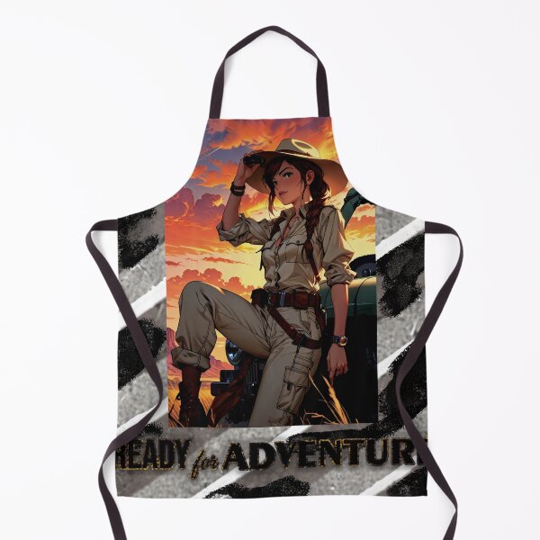 Item preview, Ready for Adventure – Anime Explorer Art with Sunset Aesthetic designed and sold by UmarSBazaaR.
