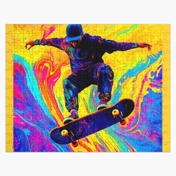 Item preview, Skateboard Through Colors designed and sold by StoreWCoolStuff.