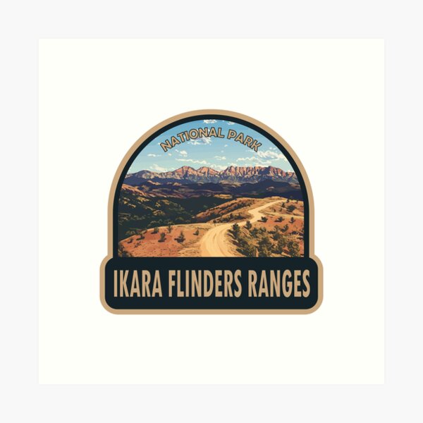 Item preview, Ikara Flinders Ranges National Park Australia Travel Art designed and sold by KrisSidDesigns.