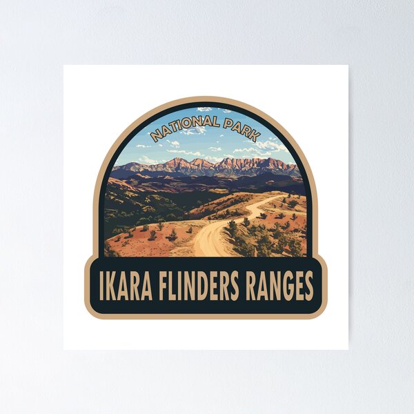 Item preview, Ikara Flinders Ranges National Park Australia Travel Art designed and sold by KrisSidDesigns.