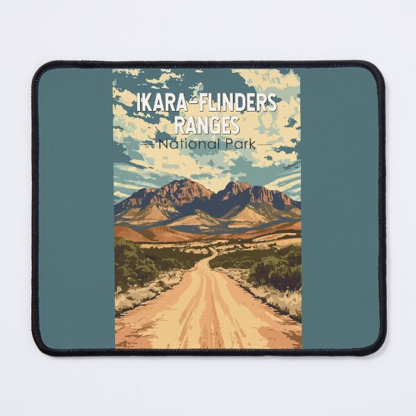 Item preview, Ikara Flinders Ranges National Park Australia Travel Art Vintage designed and sold by KrisSidDesigns.