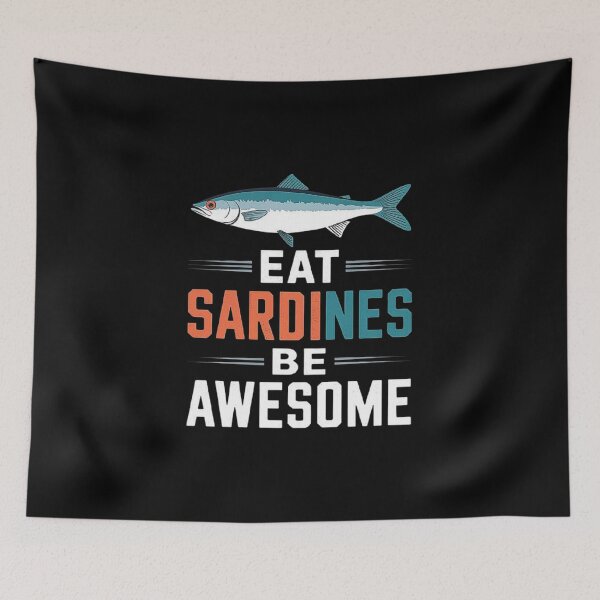Item preview, Boost Your Nutrition with Sardines - Fun and Healthy Design designed and sold by love3617.