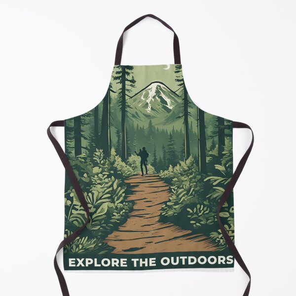Artikelvorschau, Erkunden Sie die Natur | Natur-Abenteuer-Poster | Waldlandschaft entworfen und verkauft von Epic--Art.