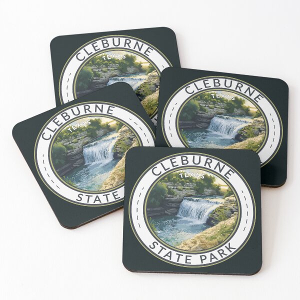 Item preview, Cleburne State Park Texas Travel Art Badge designed and sold by KrisSidDesigns.