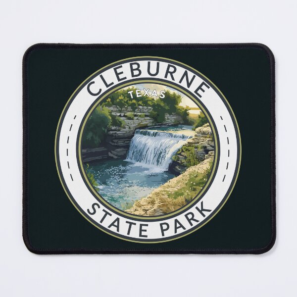 Artikelvorschau, Cleburne State Park Texas Reisekunst-Abzeichen entworfen und verkauft von KrisSidDesigns.