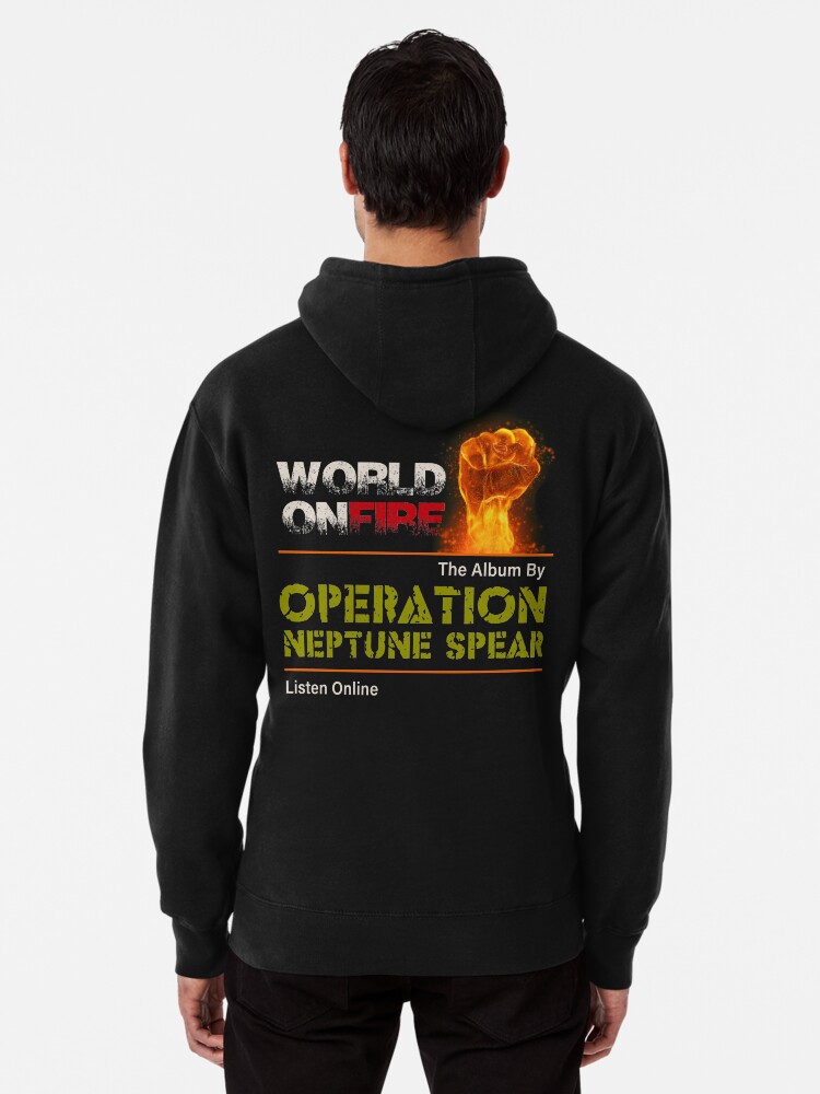 world on fire hoodie