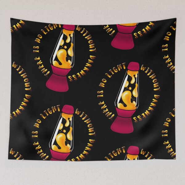Item preview, Lava Lamp- There is No light without Darkness designed and sold by Roysdisturbia.