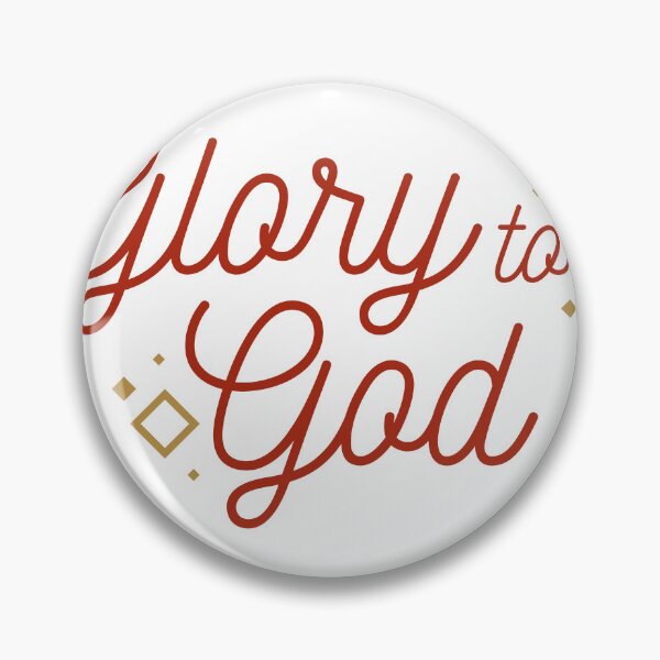 Item preview, Glory to God Red Lettered Christmas Gift with Gold Stars, Inspirational Holiday Coffee Accessory, Perfect Faith-Inspired Christmas Gift designed and sold by InHisImageGifts.