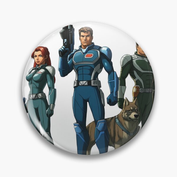 Item preview, Galactic Defenders: Space heroes against alien invasion designed and sold by panchoflex.