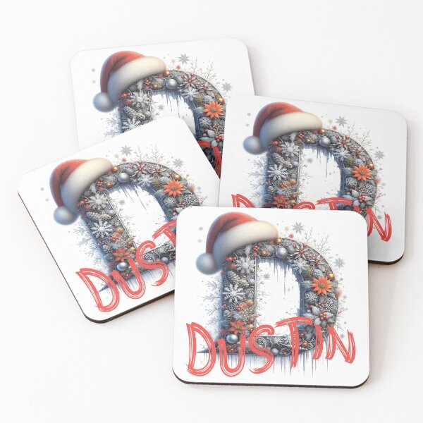 Item preview, Name Dustin. My name is Dustin. Winter initial. designed and sold by MagelliShop.