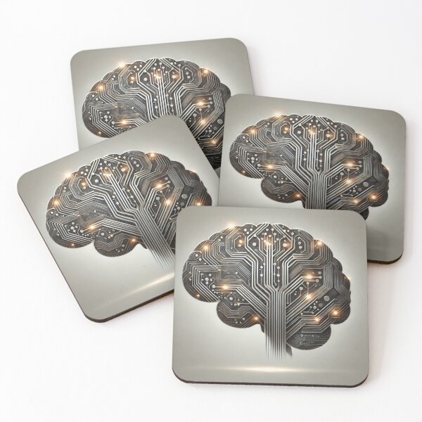 Item preview, Brain with Circuit Board Design designed and sold by Porosenok.