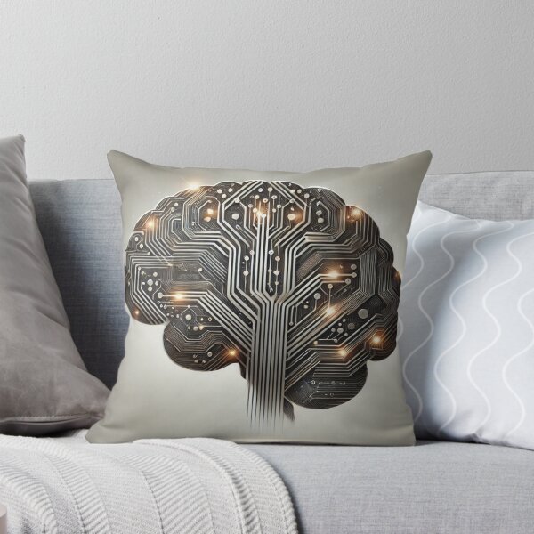 Item preview, Brain with Circuit Board Design designed and sold by Porosenok.