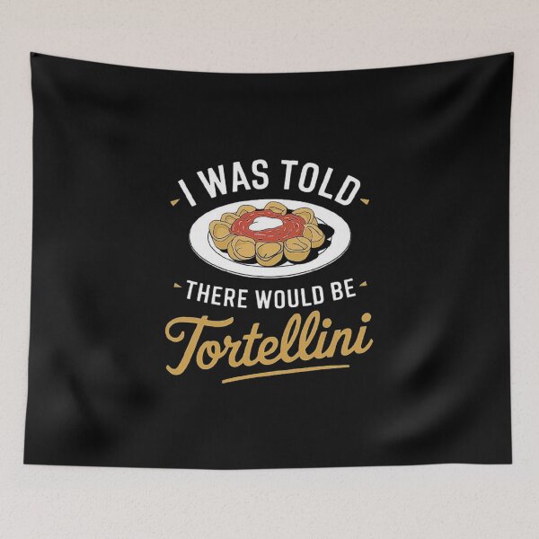 Item preview, Tortellini Lovers Art - Quirky Food Humor Design designed and sold by love3617.