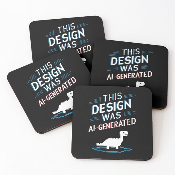 Item preview, This Design Was AI Generated Funny Gift For Tech Enthusiasts designed and sold by CosmicFreedom9.