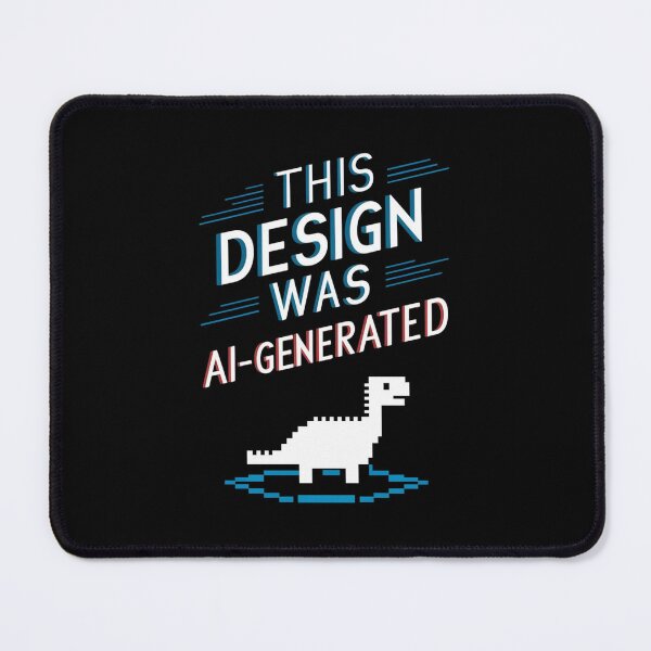 Item preview, This Design Was AI Generated Funny Gift For Tech Enthusiasts designed and sold by CosmicFreedom9.