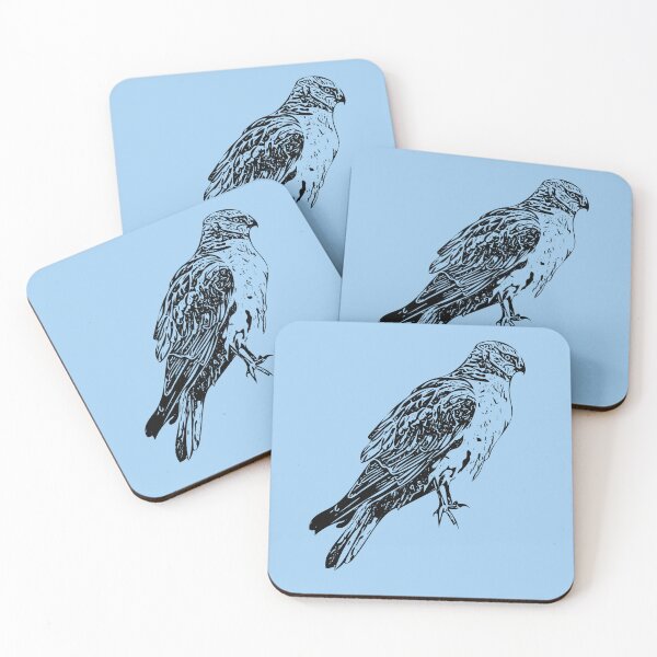 Item preview, Pallid Harrier Black Design  designed and sold by designsasstultd.