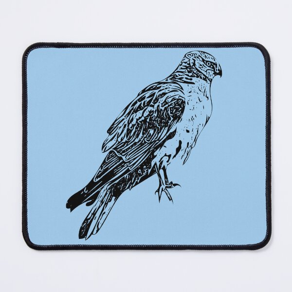 Item preview, Pallid Harrier Black Design designed and sold by designsasstultd.
