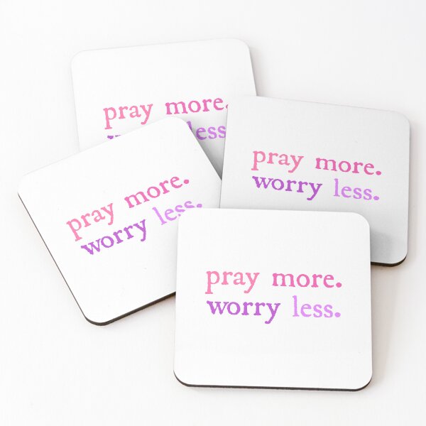 Item preview, pray more, worry less. designed and sold by designing01Ar3.