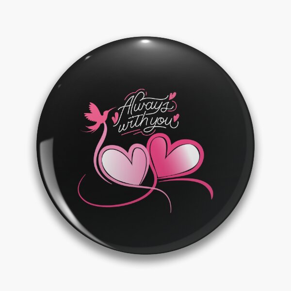 Item preview, A gentle whisper in the wind saying, "Always with you."  Black Background designed and sold by wenzler.