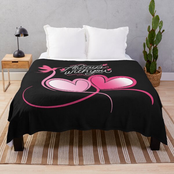 Item preview, A gentle whisper in the wind saying, "Always with you." Black Background designed and sold by wenzler.