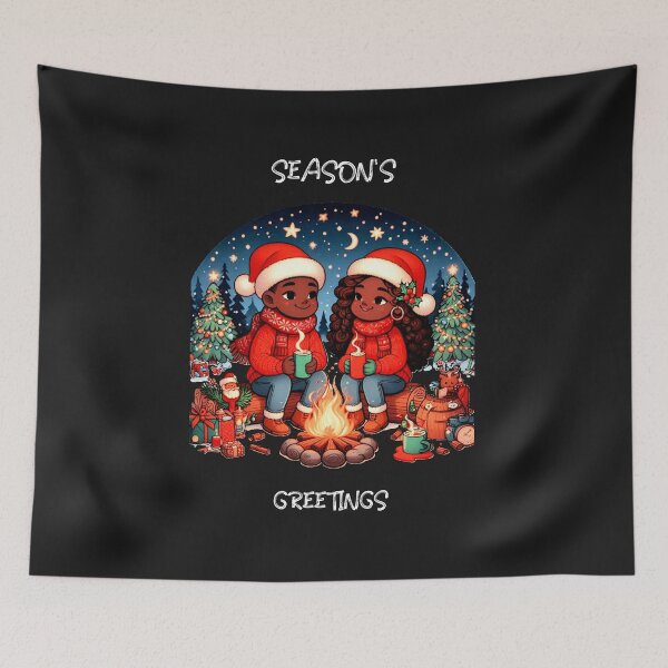 Item preview, Season's Greetings by the Campfire designed and sold by SETCreations.