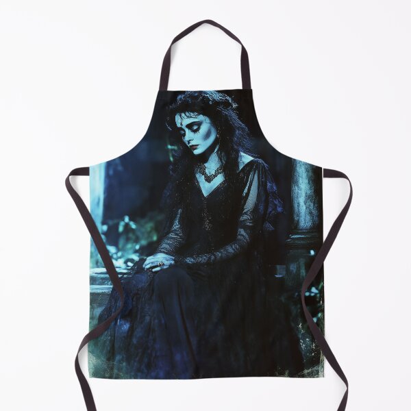 Item preview, Melancholic Woman in Midnight Blue designed and sold by LonesomeKnight.