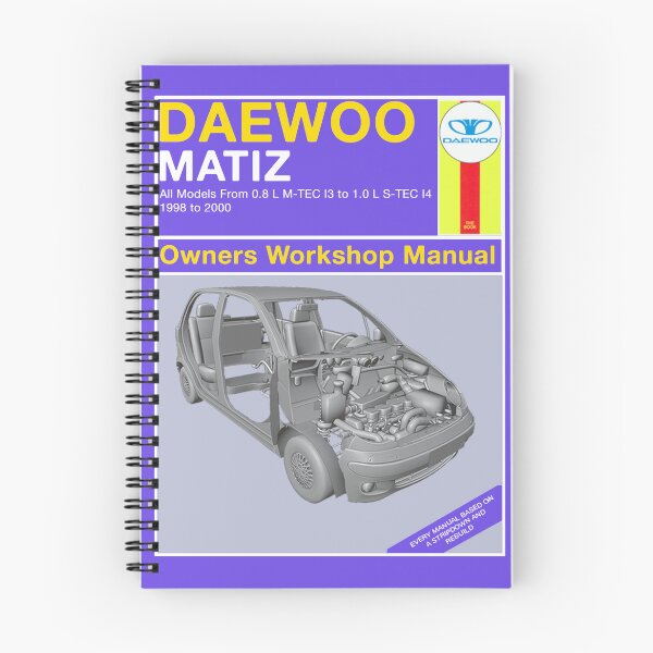 Item preview, Daewoo Matiz Owners Manual designed and sold by KLloydPhotos.