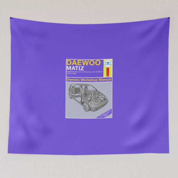 Item preview, Daewoo Matiz Owners Manual designed and sold by KLloydPhotos.