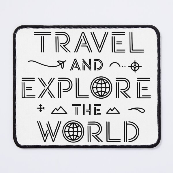 Item preview, Travel and Explore the World - Vintage Minimal Travel T-Shirt - Travel and Explore Retro Design for Adventurers and Globetrotters designed and sold by pod24.