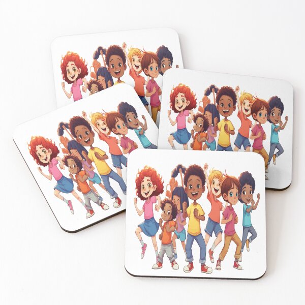 Item preview, Joy in motion: Happy children dancing designed and sold by panchoflex.