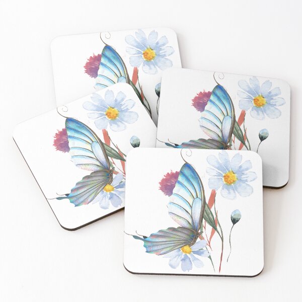 Item preview, A Symphony of Nature: Flowers and Butterfly designed and sold by Arte82.