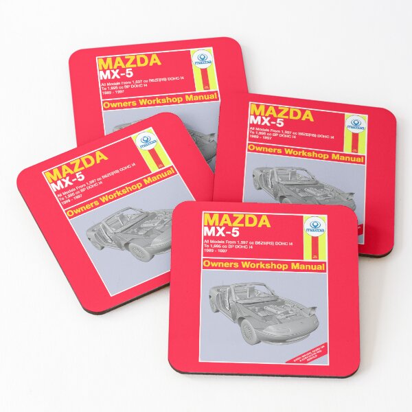 Item preview, Mazda MX5 NA Owners Manual designed and sold by KLloydPhotos.