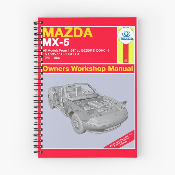 Item preview, Mazda MX5 NA Owners Manual designed and sold by KLloydPhotos.