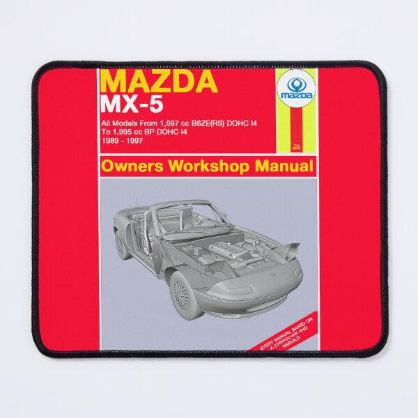 Item preview, Mazda MX5 NA Owners Manual designed and sold by KLloydPhotos.