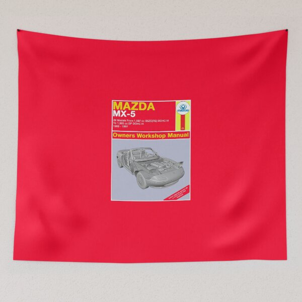 Item preview, Mazda MX5 NA Owners Manual designed and sold by KLloydPhotos.