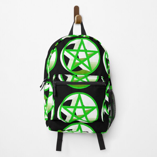Item preview, Green 3D Pentagram - geometric star  designed and sold by Earth Nature Creations.