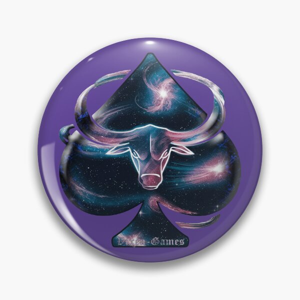 Item preview, The Cosmic Bull And Spade designed and sold by Vixen-Games.