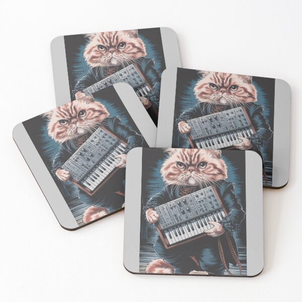 Item preview, Cats & Synthesizers 10 designed and sold by Mono.fi Studios.