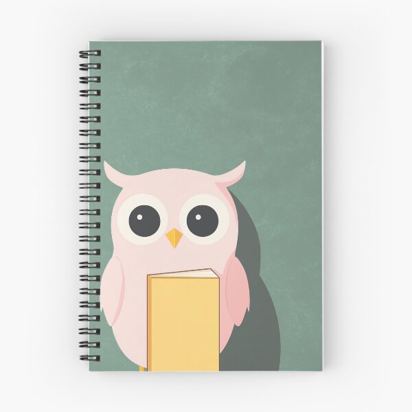 Item preview, Bookish Owl Delight designed and sold by PrintSmithArt.