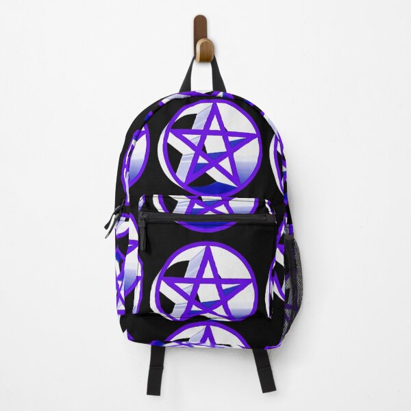 Item preview, Purple 3D Pentagram - geometric star  designed and sold by Earth Nature Creations.