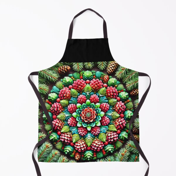 Item preview, Pinecone pine flora art mandala designed and sold by EmeraldeaDesign.