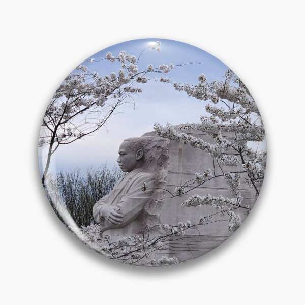 Item preview, MLK among the cherry blossoms designed and sold by ChatStroh.
