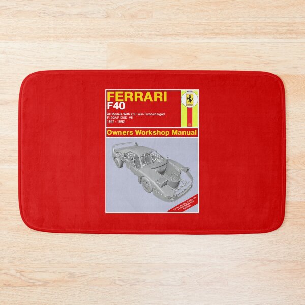 Item preview, Ferrari F40 Owners Manual designed and sold by KLloydPhotos.