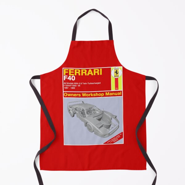 Item preview, Ferrari F40 Owners Manual designed and sold by KLloydPhotos.