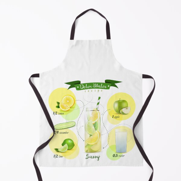 Item preview, Apple Detox Water Recipe designed and sold by kimberpix.